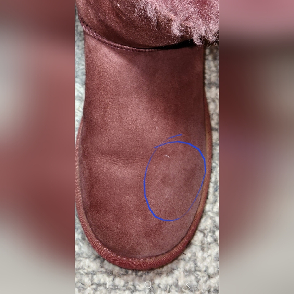 UGG Women's Winter Boots in Plum Suede - Picture 11 of 11